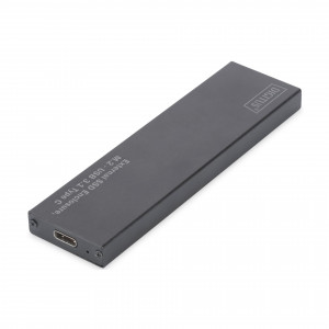 Digitus ohišje SSD USB 3.1 TipC M.2 SATA DA-71115 črno