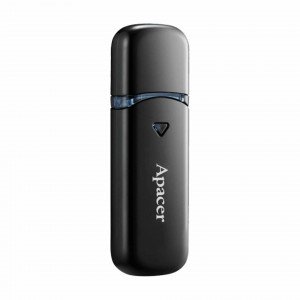 APACER USB 3.2 Gen1 ključ 128GB AH355 črn