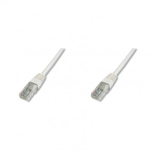 Digitus patch UTP CAT.5e  0,5m bel