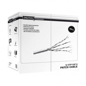 Digitus kabel CAT.6  UTP Eca 305m PVC SOHO ACU-4611-305