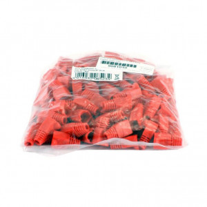 Digitus zaščita za RJ45 konektorje rdeča A-MOT/R 8/8 (pak/100)