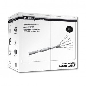 Digitus kabel CAT.5e SF/UTP flex  305m DK-1531-P-305