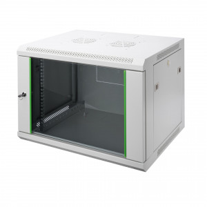 Digitus zidni kabinet 12U 638 600x450 siv sestavljen DN-19 12-U-EC