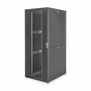 Digitus kabinet 42U 2050 800x1000 črn sestavljen perf. vrata DN-19 SRV-42U-8-B