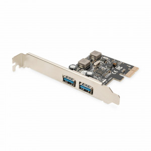 Digitus kartica PCIe USB 3.0 2xA + Low Profile DS-30220-5