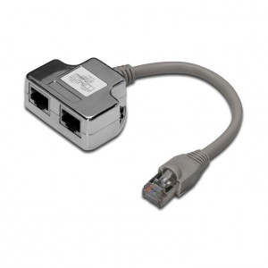 Digitus RJ45 adapter 2xRJ45Ž-RJ45M DN-93904