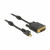 DisplayPort mini - DVI kabel 5m aktivni 4K vgradni Delock