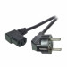 Napajalni kabel 220V EURO   2m -kotni črn EFB