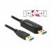 Kabel USB 3.0 A-A  Data-Link 1,5m črn Delock