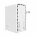 Elektro LAN Mikrotik 300Mb PWR-LINE AP PL7411-2nD sprejem.+brezž. dostopna toč.