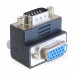 Delock adapter VGA M - VGA Ž kotni 90° 65289